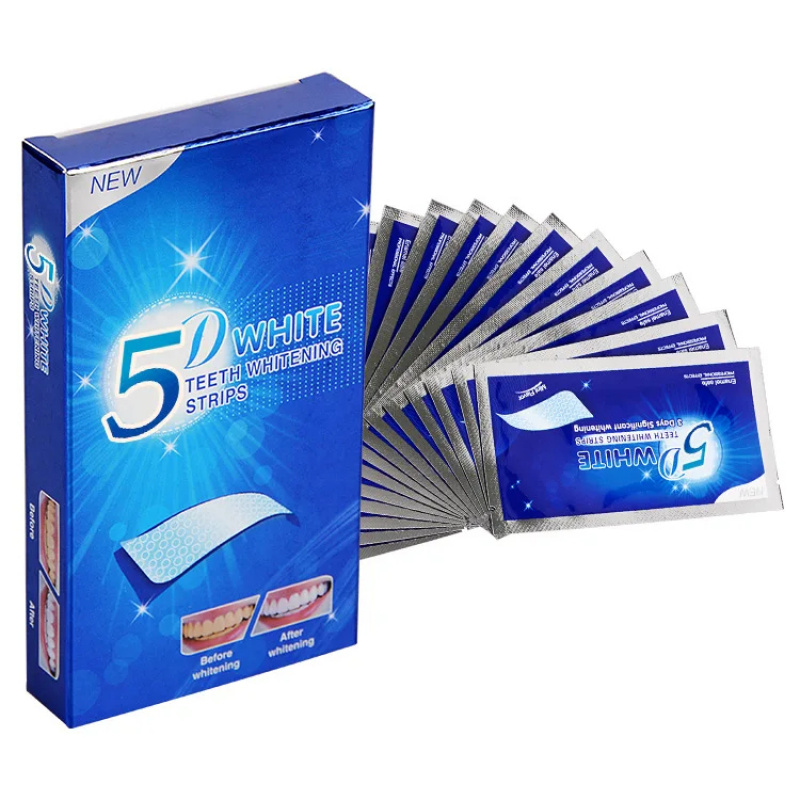 1-10sticker 5D Teeth Stickers  - Teeth Whitening Near Me ulasan dan harga