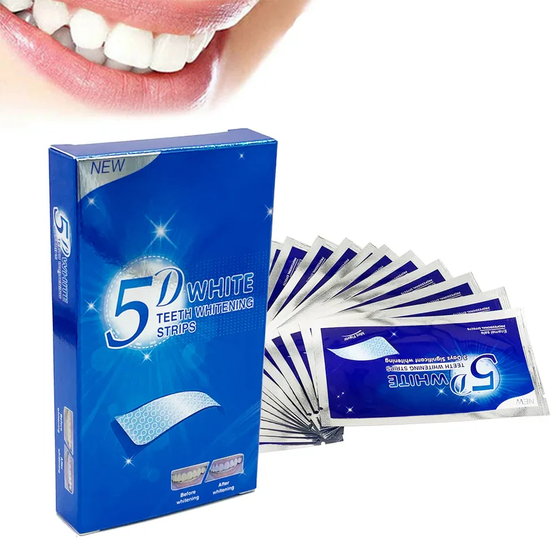 1-10sticker 5D Teeth Stickers  - Teeth Whitening Near Me ulasan dan harga