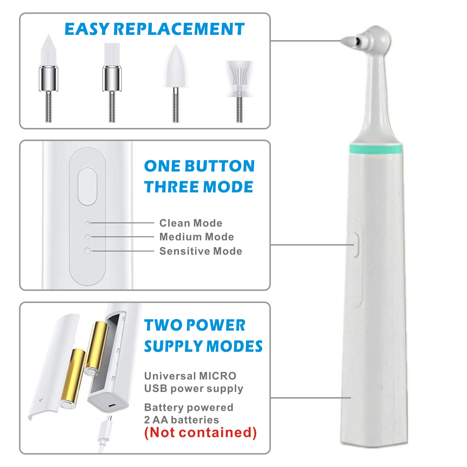 Rotating Teeth Whitening Brush - Teeth Whitening Kit ulasan dan harga