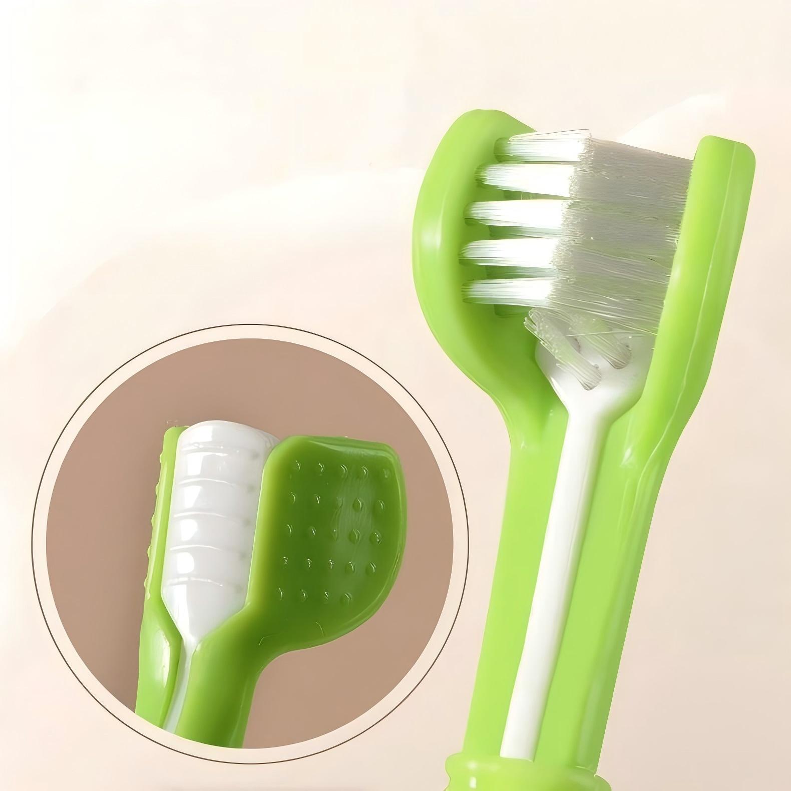 1Pc Pet Toothbrush Dog Cleanin - Teeth Whitening Mouthwash ulasan dan harga