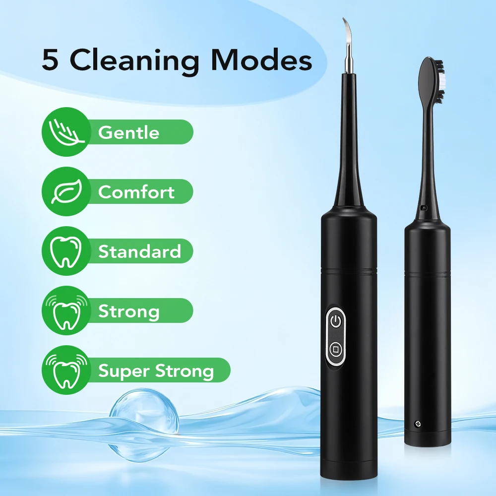 Electric Sonic Vibration Denta - Teeth Whitening Mouthwash ulasan dan harga